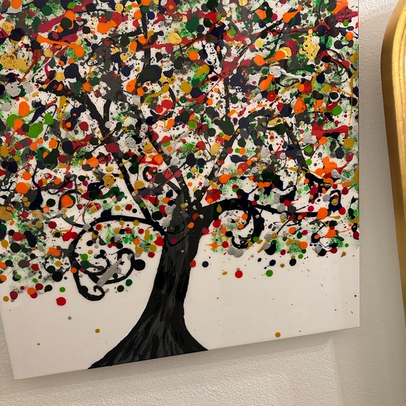 Tree painting acrylic